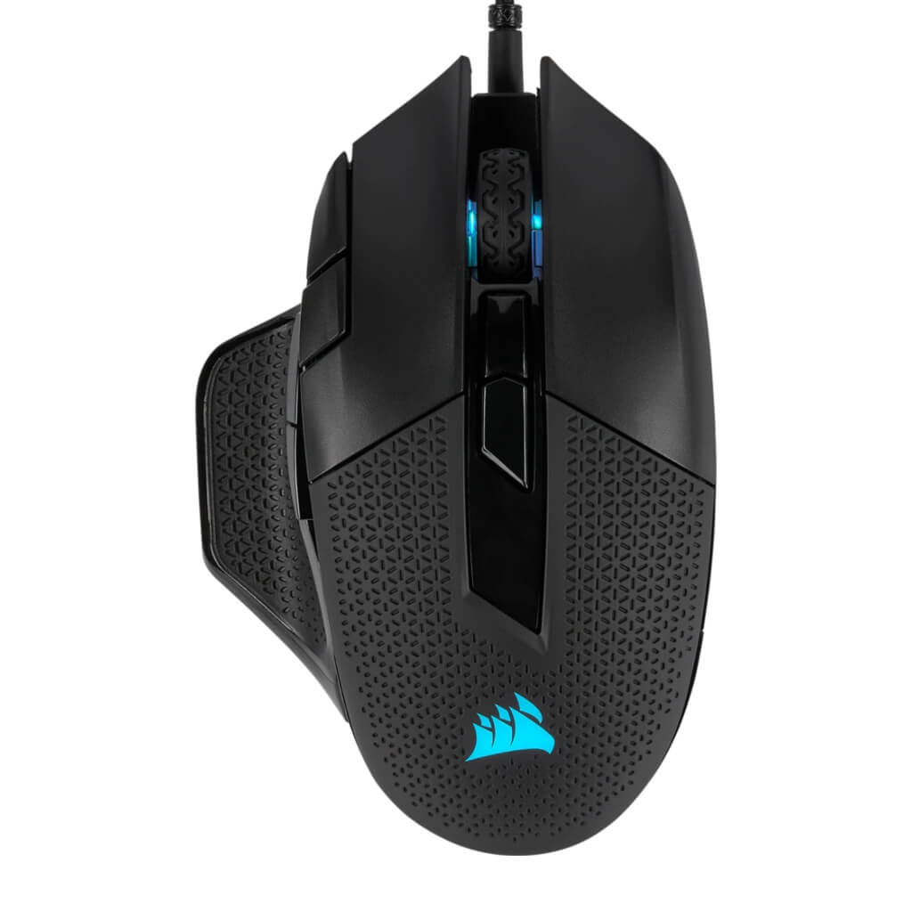 Corsair Mouse Alámbrico Gaming Personalizable Nightsword RGB