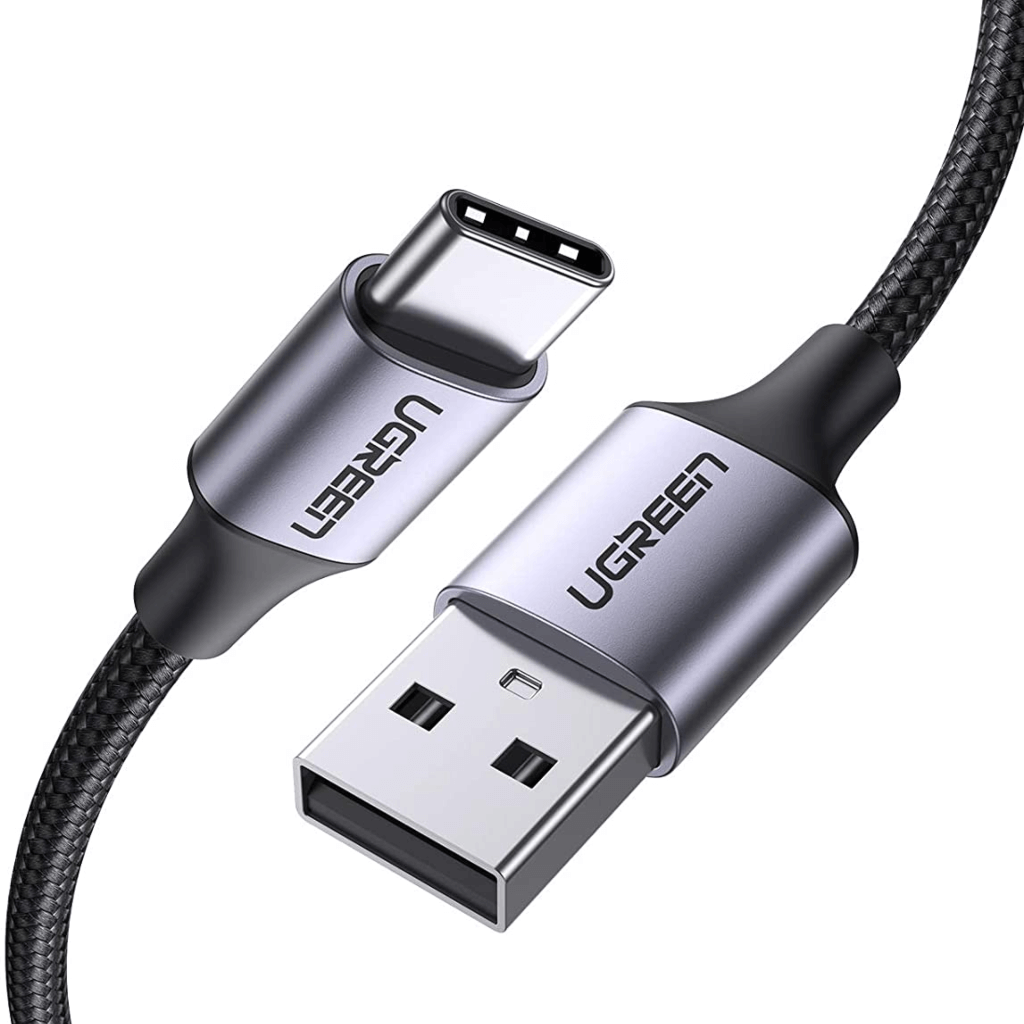 Ugreen Cable Carga Rápida Tipo C a USB, 2M