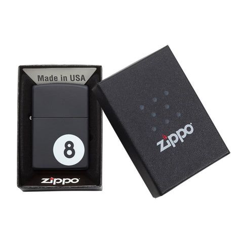 Zippo Encendedor 8 Ball, Black