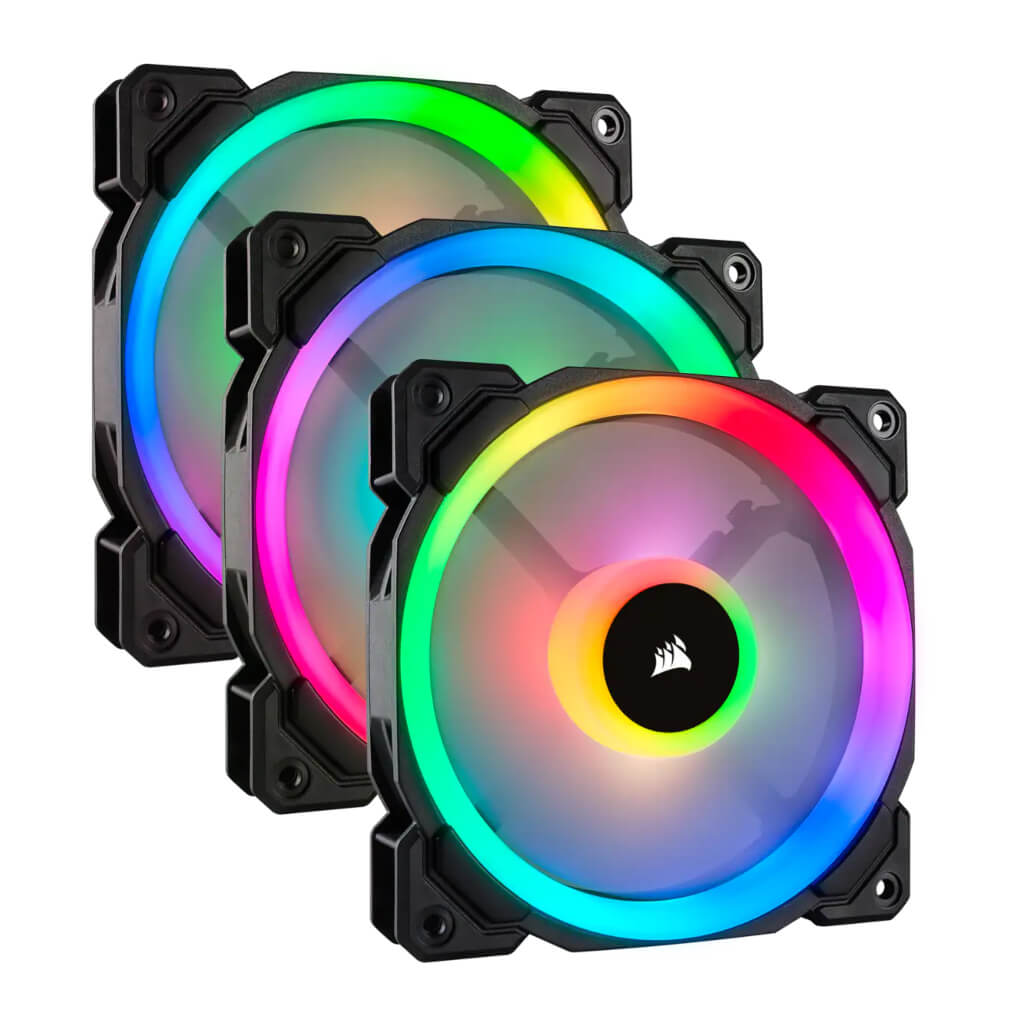 Ventilador Pc Led Tricolor 120mm