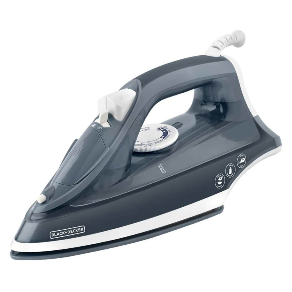 Black Decker Plancha de Vapor Antiadherente IRBD300