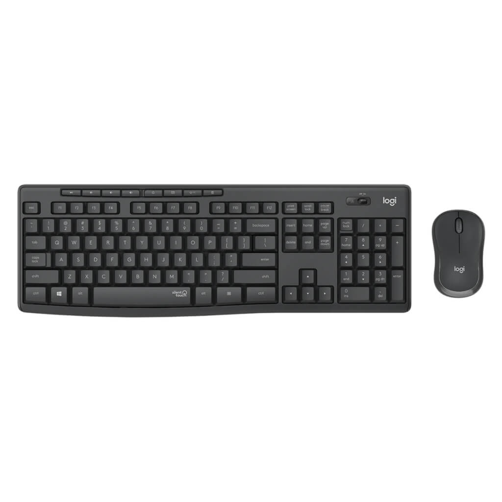 Logitech Set de Teclado y Mouse Inalámbrico MK295, Español