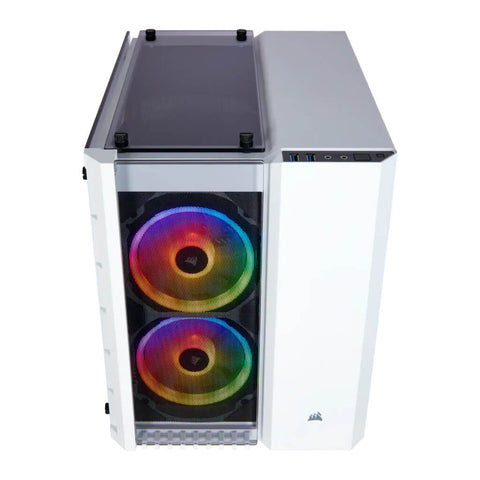 Caja Micro ATX De Vidrio Templado Crystal Series 280X, Color Blanco,  Corsair : Precio Costa Rica