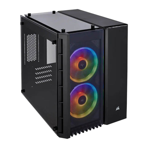 Corsair Case para PC Gaming Micro-ATX Crystal 280X RGB