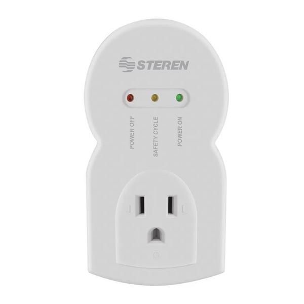 Steren Protector de Voltaje con Ciclo de Seguridad, 3600W