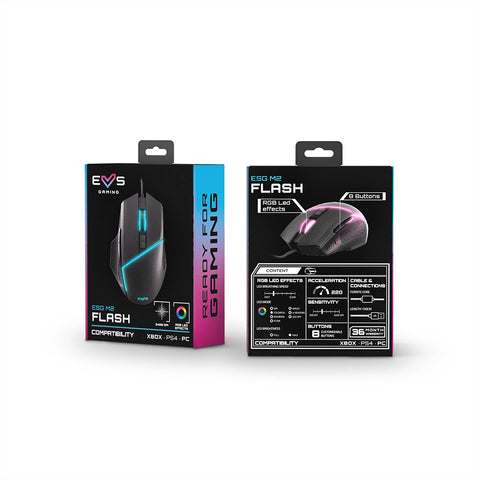 Energy Sistem Mouse Alámbrico para Gaming (ESG M2)