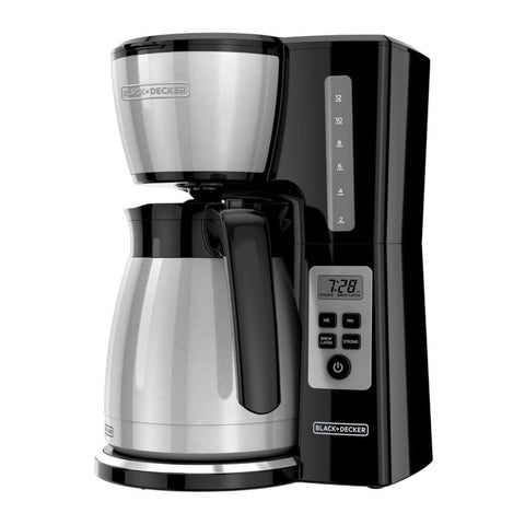 Valor L 3950 Black + Decker Cafetera de 12 tazas con molino integrado  Catálogo de productos:  By Coffee Time
