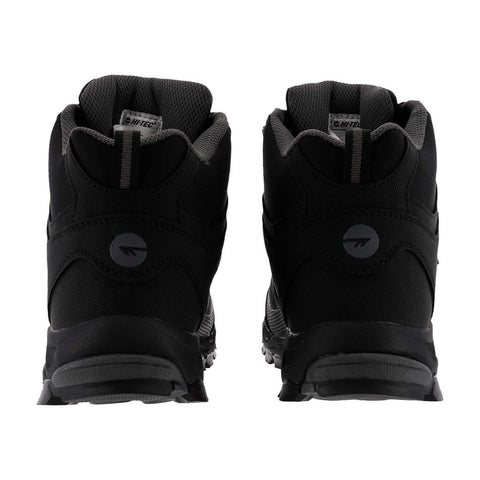 Hi-Tec Zapatos para Hiking Raven Mid WP Negro/Azul, para Hombre