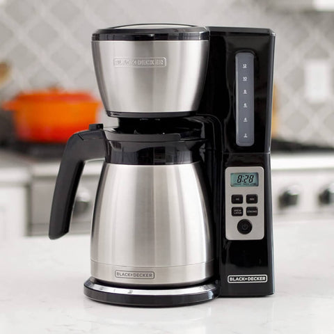 ▷ Black & Decker Coffee Maker Digital 12 Tazas (CM2046S-LA) ©