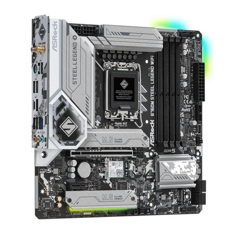 Asrock Tarjeta Madre Steel Legend WI-FI, B760M