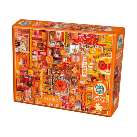 Cobble Hill Rompecabezas Orange 1000 Piezas Edad (80147)