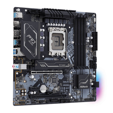 Asrock Tarjeta Madre, H670M Pro RS