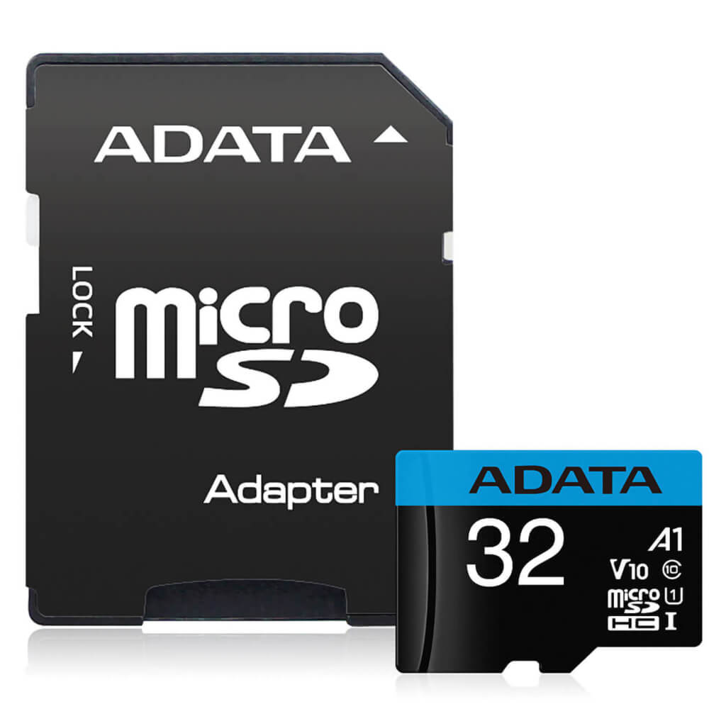 Adata Tarjeta de Memoria 32GB MicroSDXC/SDHC Clase 10, AUSDH32GUICL10A1-RA1