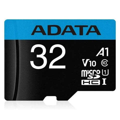 Adata Tarjeta de Memoria 32GB MicroSDXC/SDHC Clase 10, AUSDH32GUICL10A1-RA1