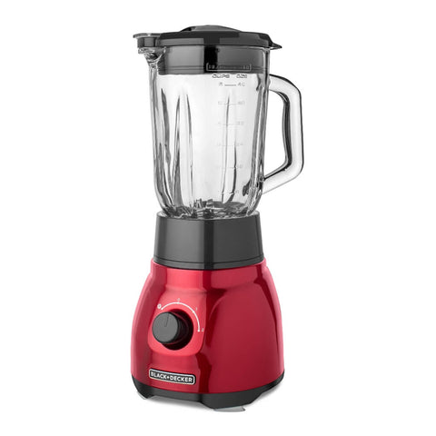 Black & Decker Licuadora QuadPro Frasco Vidrio + Vaso Personal, BL1650R