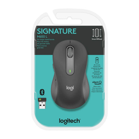 Logitech Mouse Inalámbrico M650 L