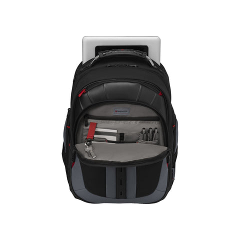 Wenger Mochila  Pegasus para Laptop 17'', Negro con Gris