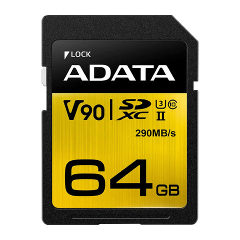 Adata Tarjeta de Memoria 64GB SDXC Clase 10, ASDX64GUII3CL10-C