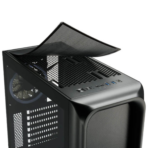 Sharkoon Case para PC Gaming RGB ATX, TK5M