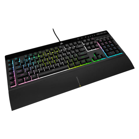 Corsair Teclado Alámbrico Gaming K55 RGB Pro XT USB, Español