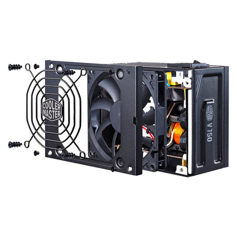 Cooler Master Fuente de Poder 750W V750 SFX Gold, MPY-7501-SFHAGV-US