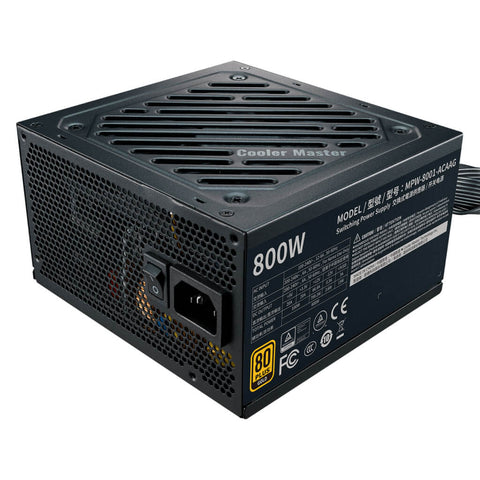 Cooler Master Fuente de Poder 800W, G800 Gold