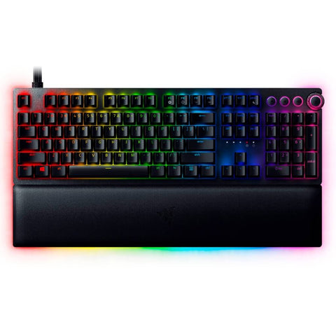 Razer Teclado Alámbrico Analógico Gaming Huntsman V2, Español