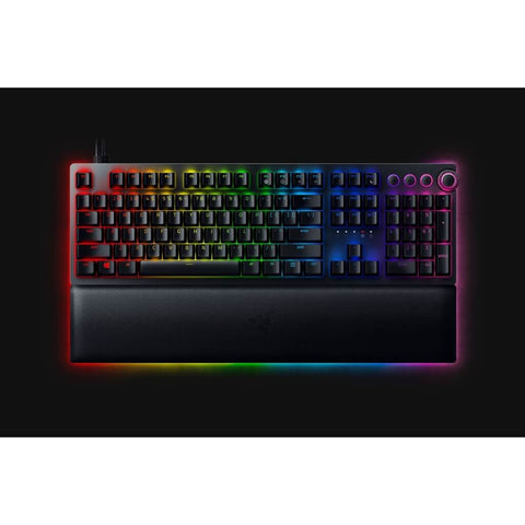 Razer Teclado Alámbrico Analógico Gaming Huntsman V2, Español