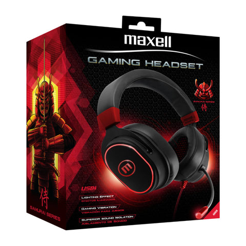 Maxell Audífonos Alámbricos Headset Gaming (347834)