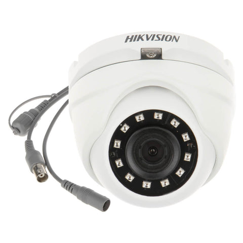 Hikvision Cámara de Seguridad Turret Fija 2MP para Exteriores, 2.8MM