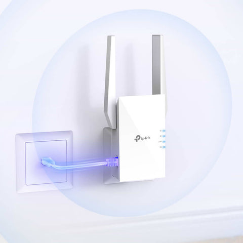 TP-Link Extensor de Red Wi-Fi 6 Doble Banda AX1500, RE505X