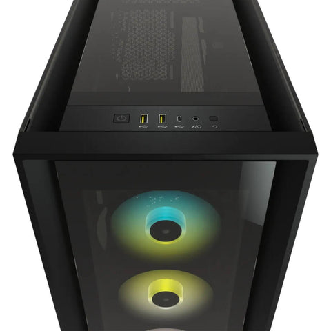 Corsair Case para PC Semitorre ATX Gaming iCUE 5000X RGB