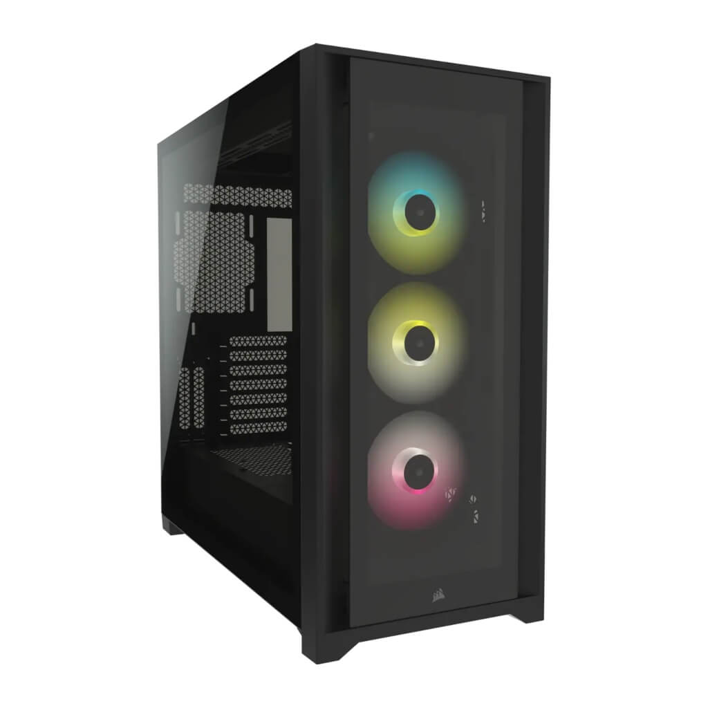 Corsair Case para PC Semitorre ATX Gaming iCUE 5000X RGB