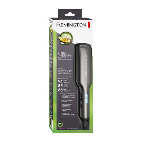 Remington Plancha Alisadora Shine Therapy S9980 Unimart