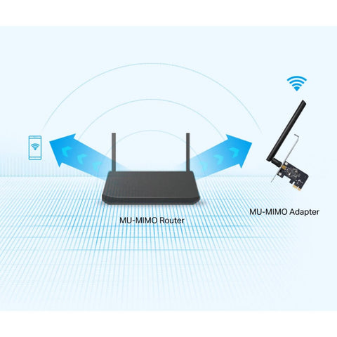 TP-Link Adaptador PCI Express Inalámbrico Doble Banda AC600