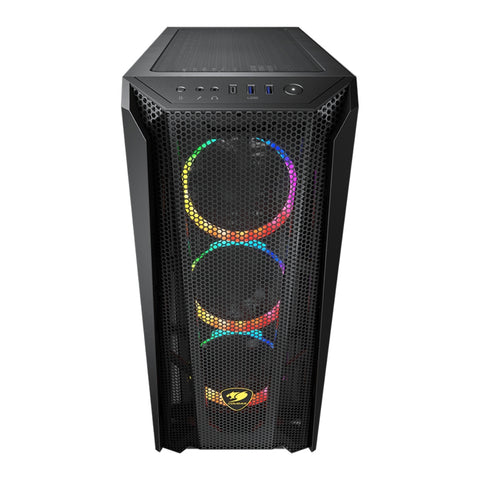 Cougar Case para PC Gaming Media Torre RGB MX660 Mesh