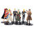 Tinkel Set Figuras Monkey D. Luffy con Base, 6 Piezas