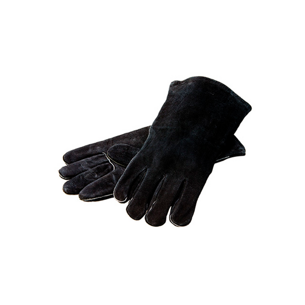 Lodge Guantes de Cuero, Negro (A5-2)