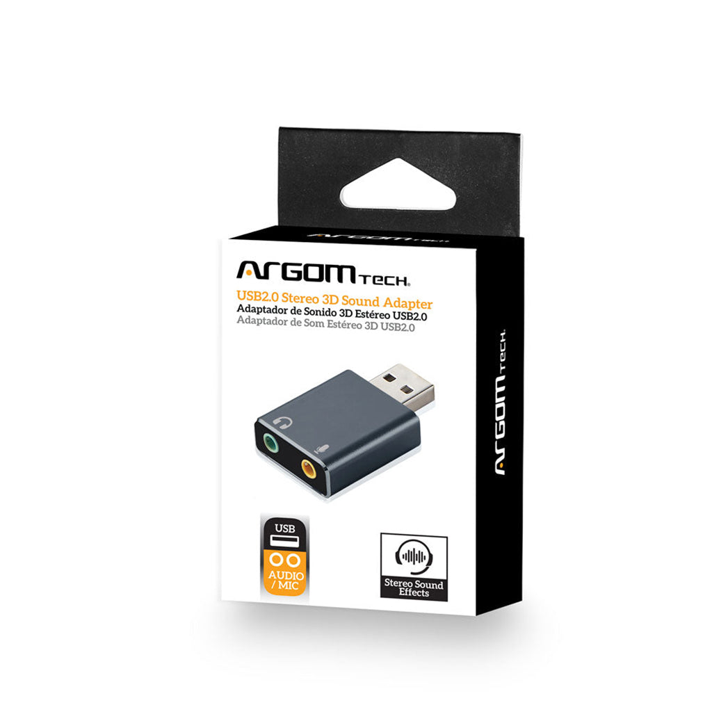ADAPTADOR DE VIDEO EXTERNO ARGOM ARG-CB-0060 DE USB-C A HDMI ULTRA HD 4K  15CM