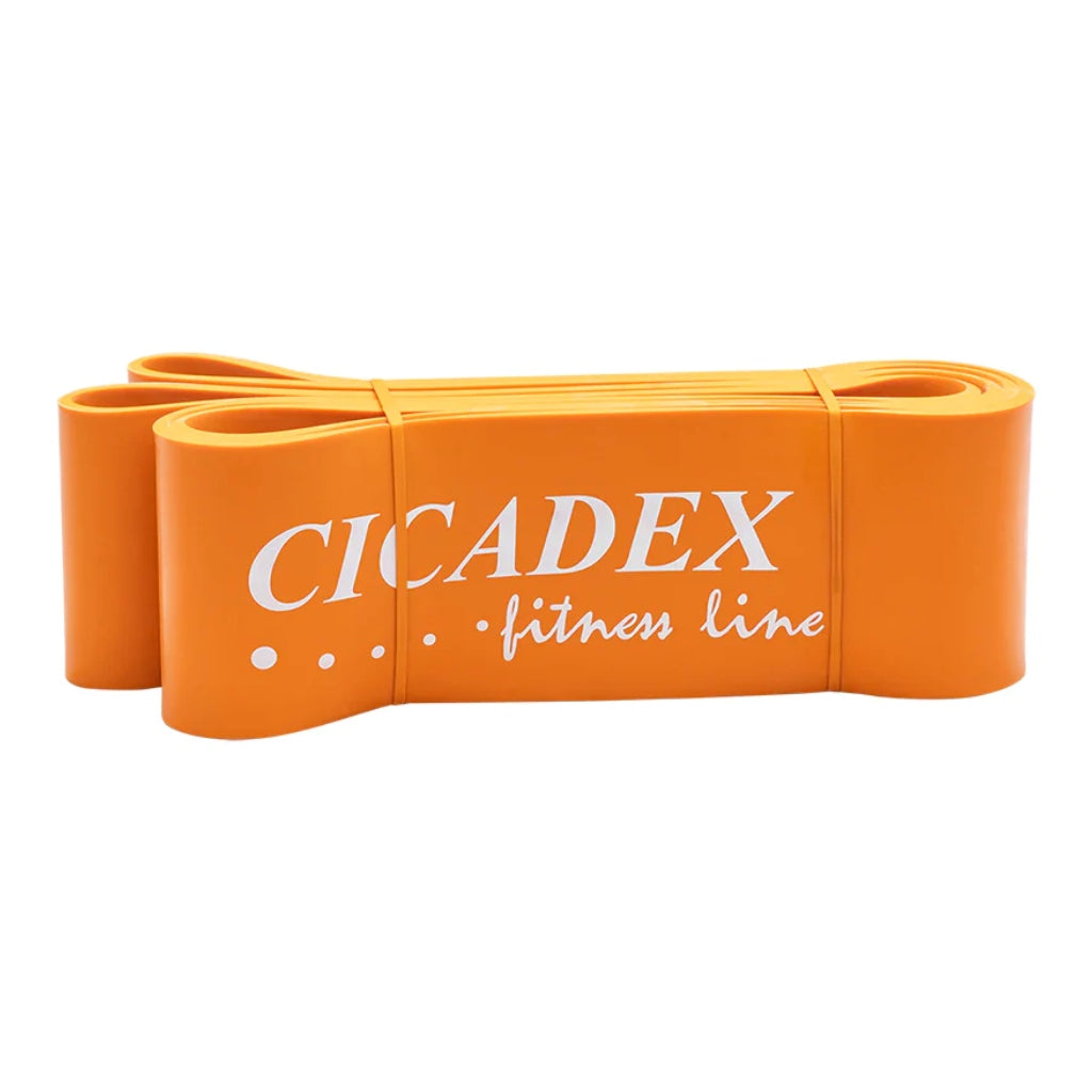 Cicadex Banda Elástica Extra Fuerte Fitness Line, Anaranjada