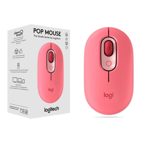 Logitech Mouse Inalámbrico POP con Función de Emojis