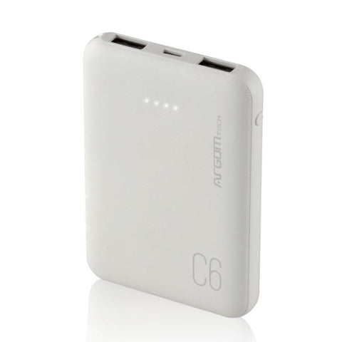 Argom Power Bank Batería Externa C6 6000mah