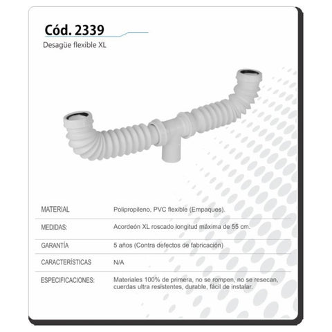 Fleximatic Extensión para Fregadero Flexible Xl