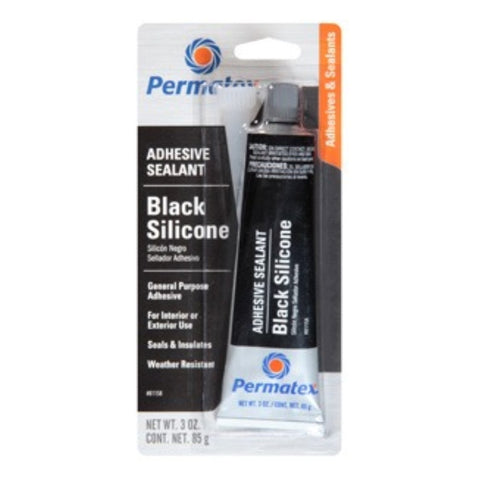 Permatex Silicón Negro Blister