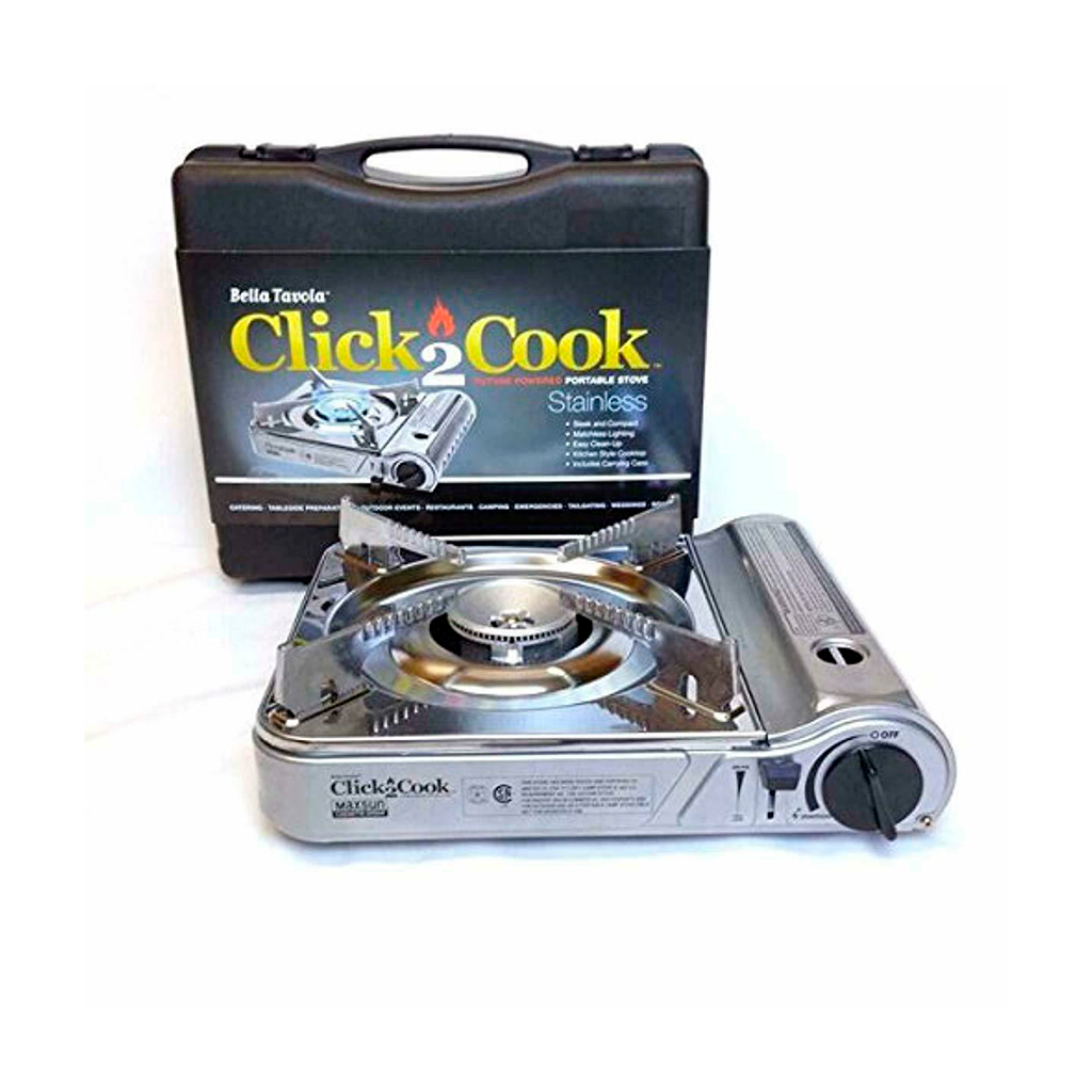 Click 2 Cook Plantilla de Gas Butano Acero Inoxidable (bt-5000)