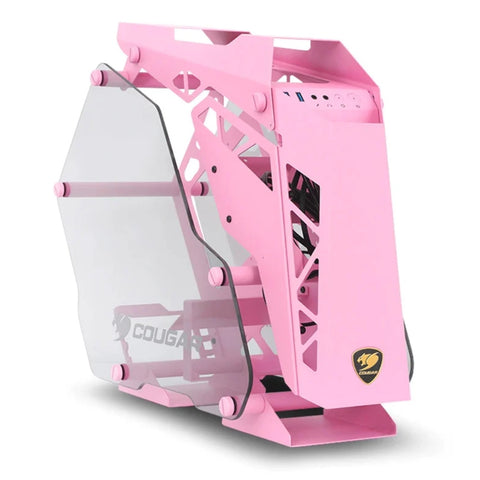 Cougar Case para Pc Gaming Media Torre Conquer Mini Pink