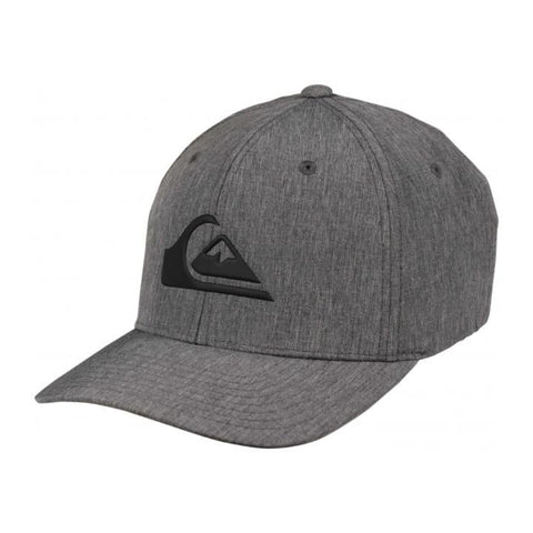 Quiksilver Gorra Amped Up Gris Oscuro, para Hombre