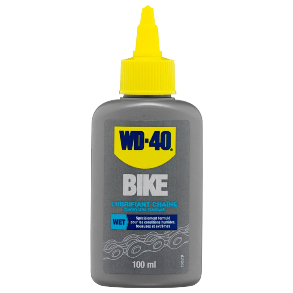 WD-40 Lubricante de Cadena Húmedo para Bicicletas, 100 ML