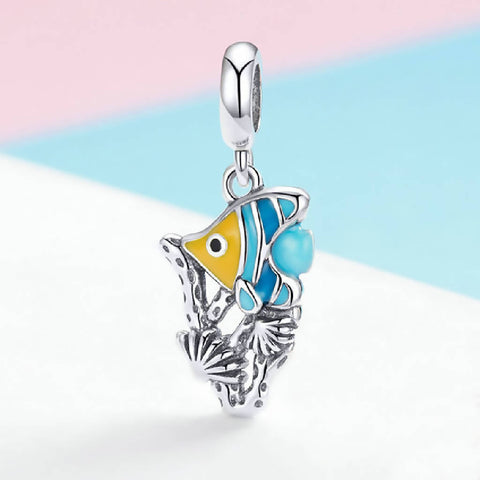 CR Charms Charm Colgante Pecesito de colores