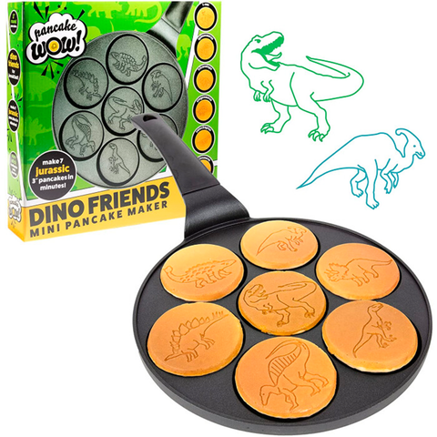 Pancake Wow Sartén Antiadherente Dino Friends CCPDINO105